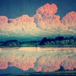 Admiring the Clouds in Kono